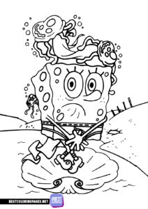 SpongeBob Coloring Pages for Kids