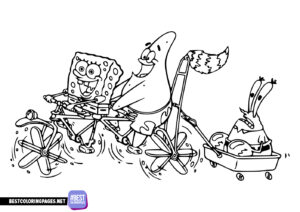 SpongeBob Coloring Pages to Print