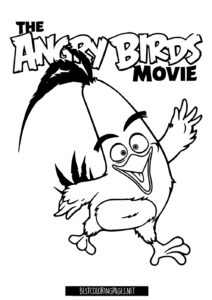 Angry Birds printable coloring pages for print