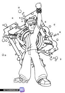 Ben10 colouring pages