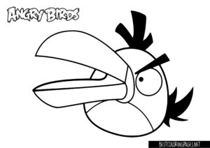 Coloring Pages Angry Birds for print