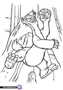 Free printable Ice Age coloring pages