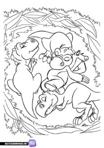 Ice Age coloring pages for printing