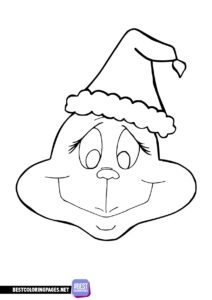 The Grinch Coloring Page