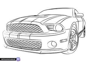 Car Coloring page to print