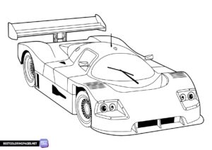 Car coloring pages for boys