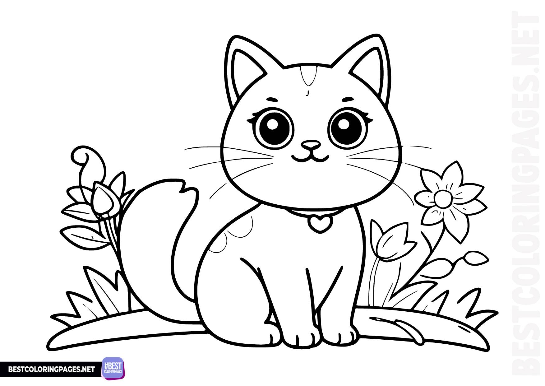 Free printable cat coloring pages Free printable coloring pages Free printable cat coloring pages Free printable coloring pages