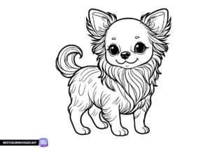 Chihuahua coloring pages to print