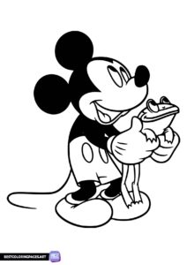 Coloring Book Mickey Mouse