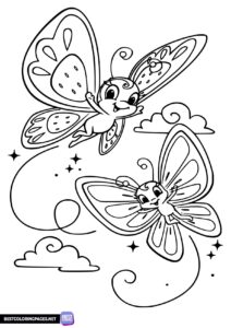 Coloring pages Butterfly