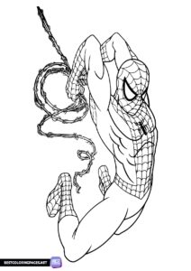 Coloring pages Spiderman