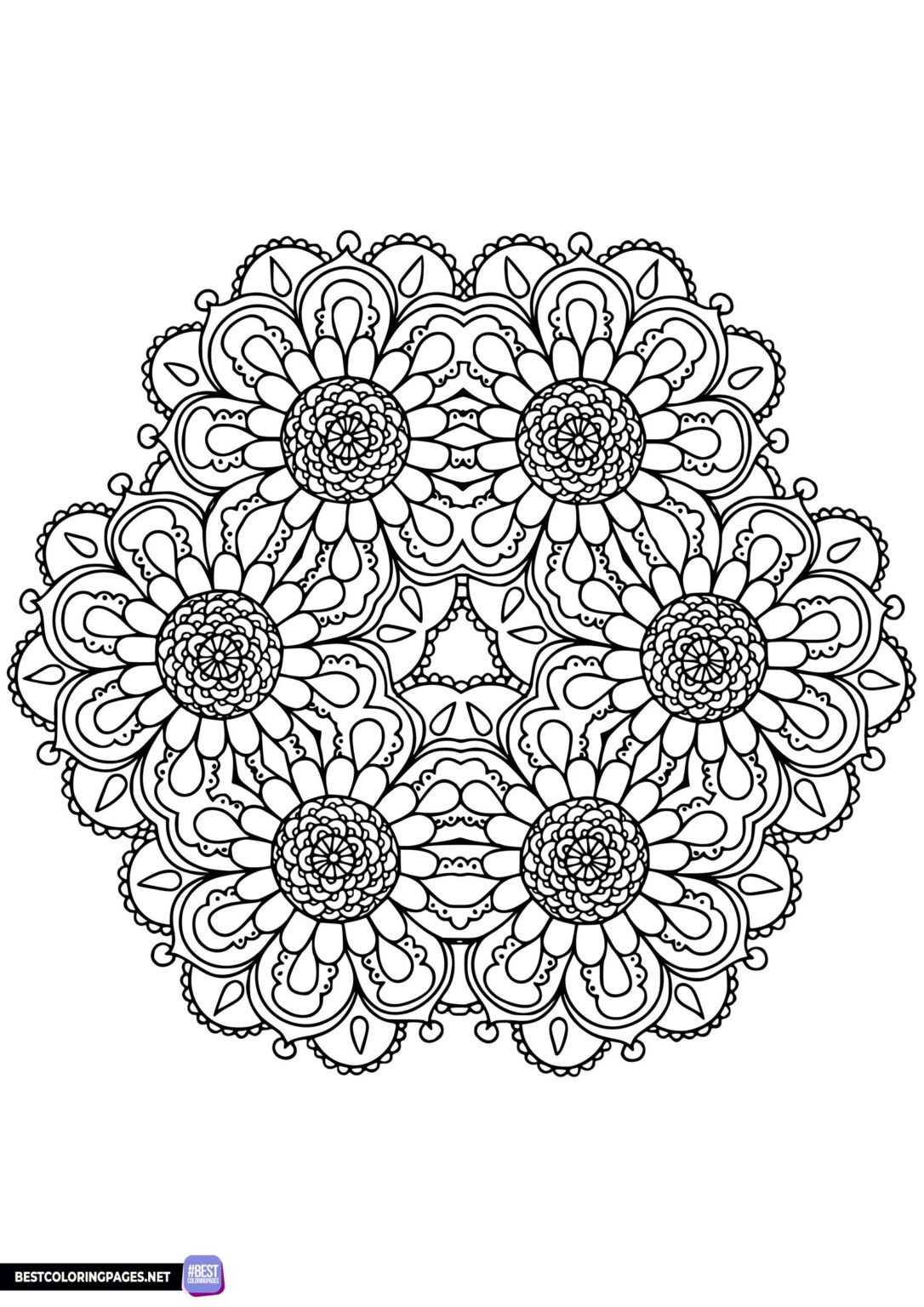 Coloring pages printable mandala Free printable coloring pages Coloring pages printable mandala Free printable coloring pages