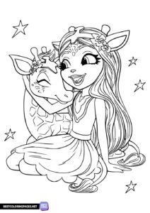 Enchantimals coloring pages for print