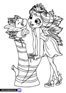 Enchantimals to print. Enchantimals coloring pages.