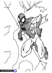 Free Spiderman pictures to color