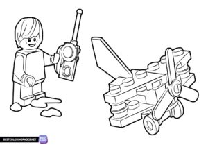 Free lego city coloring pages