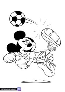 Mickey Mouse coloring pictures