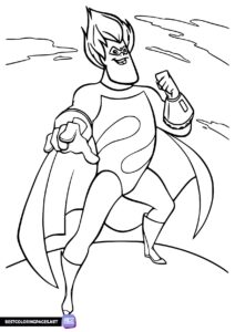 The Incredibles Syndrome coloring page