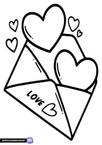 Valentines Day free coloring pages