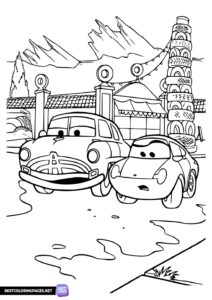 Cars coloring pages for boys