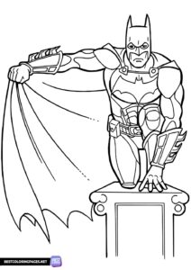 Coloring page for boys - Batman