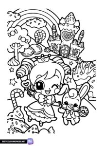 Coloring pages for girls to print