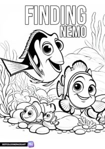 Finding Nemo coloring book