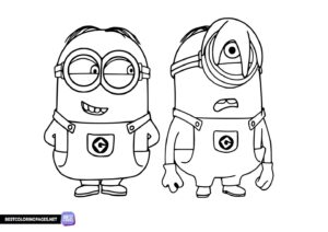 Minion free printables for boys