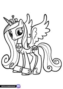 My Little Pony Coloring Page