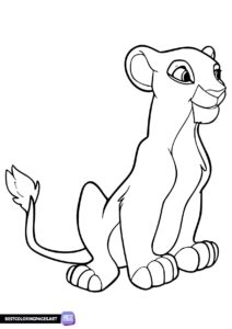Nala Lion King coloring pages