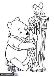 Printable Winnie the Pooh coloring pages