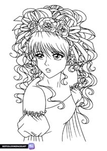 Printable coloring pages for girls