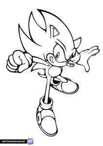 Sonic Coloring Book