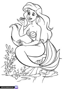 The Little Mermaid painting