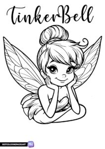 TinkerBell coloring pages to print