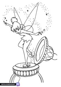 Tinkerbell coloring book