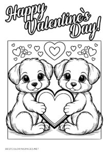 Valentine's Day Free coloring pages