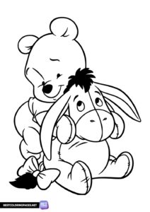 Winnie the Pooh and Eeyore