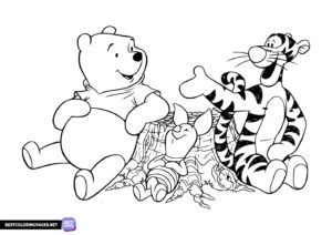 Winnie the Pooh coloring pages