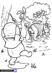 Winnie the Pooh printable coloring pages (2)