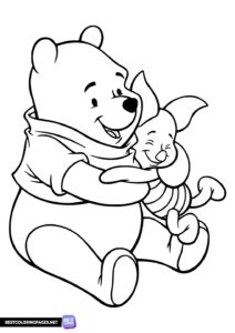 Winnie the Pooh printable coloring pages