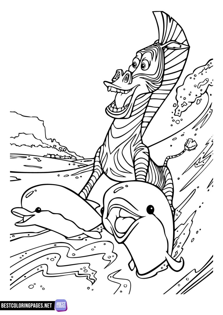 Marty free printable coloring pages