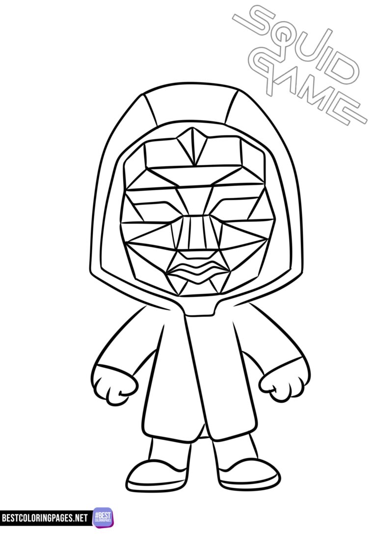 Front Man coloring page